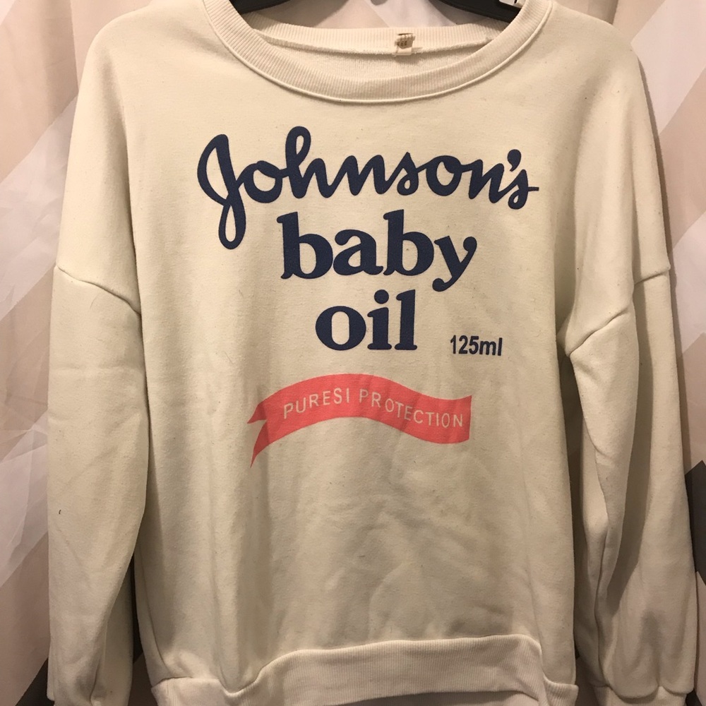 Johnson’s Baby Oil Soft Sweater